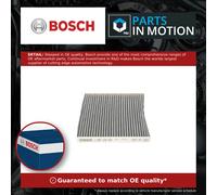 Bosch R5554 Activated Carbon Cabin Filter, Replacement Filter - Against Unpleasant Smells, Pollen and Dust for Cleaner Air Inside the Vehicle