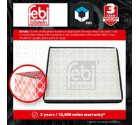 Febi Bilstein 24433 Interior Air Filter Cabin Pollen 225mm Length Fits Toyota