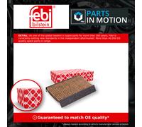 Cabin filter with antibacterial action 48540 FEBI BILSTEIN for RENAULT MEGANE CC