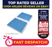 Cabin Pollen Filter X2 Fits BMW 518 d Touring 520 d xDrive Blue Print ADB112510