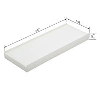 Pollen / Cabin Filter fits AUDI S4 B5 2.7 97 to 01 Bosch 893091400A 8A0819439
