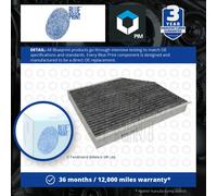 Pollen / Cabin Filter fits AUDI S4 B8 3.0 08 to 15 Blue Print 8K0819439A Quality