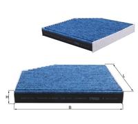 Genuine Mahle Activated Carbon Particulate Engine Cabin Filter - LAO667