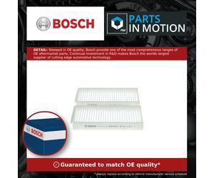 Pollen / Cabin Filter fits BMW 216D 1.5D 2016 on B37C15A Bosch 64116835404 New