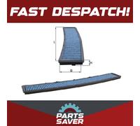 Pollen / Cabin Filter fits BMW 320D E46 2.0D 98 to 05 Mahle 2182458 64116907450