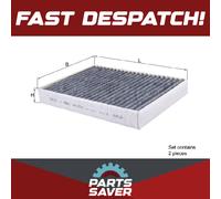 Pollen / Cabin Filter fits BMW 630D G32 3.0D 2017 on Mahle 5A1BDB6 64115A18B11