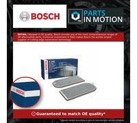 Bosch Cabin Air Pollen Filter 1987 432 362 - Activated Carbon H30mm - Set for BMW 7