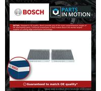 Pollen / Cabin Filter fits BMW X4 F26 2.0D 14 to 18 B47D20A Bosch 64312284828