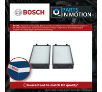Pollen / Cabin Filter fits BMW X5 M50d E70, F15 3.0D 11 to 18 N57D30C Bosch New