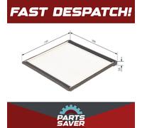 Pollen / Cabin Filter fits PEUGEOT PARTNER 96 to 15 Bosch E146001 6441EG 6441H7