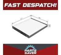 Pollen / Cabin Filter fits DAEWOO KALOS KLAS 1.4 02 to 05 Bosch EC96539649 New