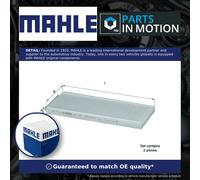 Pollen / Cabin Filter fits DAEWOO REXTON GAB 3.2 2002 on M162.992 Mahle Quality