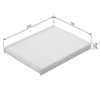 Bosch Pollen Filter 507590277