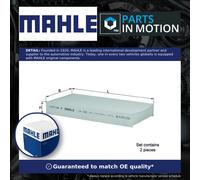 Pollen / Cabin Filter fits HONDA CR-V Mk2 RD5 2.0 01 to 07 K20A4 Mahle Quality