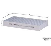 MAHLE ORIGINAL LAK 122/S Pollen filter