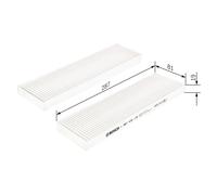 Bosch Car Cabin Filter M2132 - 1987432132