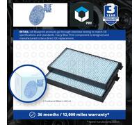 Pollen / Cabin Filter fits HYUNDAI iLoad TQ 2.5D 2008 on D4CB Blue Print Quality