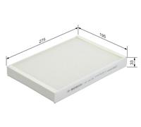 Pollen / Cabin Filter fits VOLVO V60 157, Mk1 10 to 18 Bosch 30733894 30767022