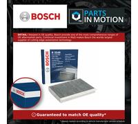 Bosch Cabin Air Filter 1 987 435 548 – Activated Carbon, Removes Odours Pollen & Dust