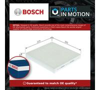 Cabin filter Particulate Filter 1 987 435 133 BOSCH for KIA HYUNDAI