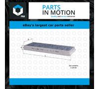 Mahle Cabin air filter element with activated carbon Lak239/S 70566668 - 2 Pack