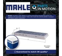 Pollen / Cabin Filter fits LAMBORGHINI GALLARDO 5.0 5.2 2003 on Mahle Quality