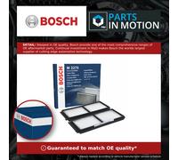 Bosch M2275 Standard Cabin Filter - Replacement Filter Set | Filters Pollen and Dust for Cleaner Air Inside the Vehicle
