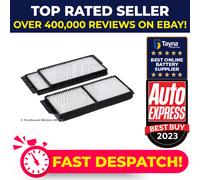 Cabin Pollen Filter X2 Fits Mazda Mazda3 Mazda5 LHD Only Blue Print ADM52508