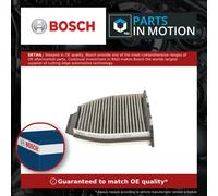 Pollen / Cabin Filter fits MERCEDES C200 1.8 2.1D 2.2D 07 to 14 Genuine Bosch