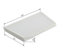 Bosch Car Cabin Filter M2070 - 1987432070