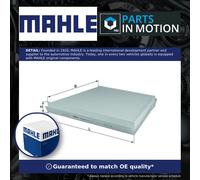 MAHLE LA 156/1 Interior Cabin Air Filter - Pollen Filter - Car