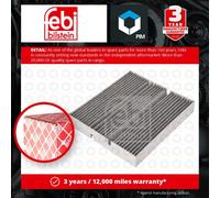 Febi Bilstein 107833 Interior Air Filter Fits Mercedes-Benz
