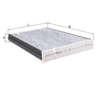 Pollen / Cabin Filter fits MERCEDES V300 W447 2.0D 2019 on OM654.920 Mahle New