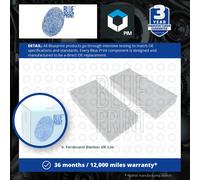 Cabin Pollen Filter X2 Fits BMW 214 d Active Tourer 214 d G Blue Print ADB112513
