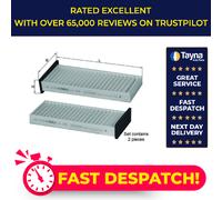 Pollen / Cabin Filter fits MITSUBISHI L KA4T 2.5D 10 to 15 4D56(16V) Mahle New