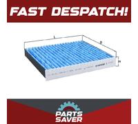 Pollen / Cabin Filter fits MITSUBISHI PAJERO/SHOGUN Mk4 3.2D 2016 on 4M41 Mahle