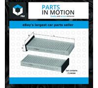 Pollen / Cabin Filter fits MITSUBISHI SPACE STAR 1.3 1.6 1.8 1.9D 98 to 04 Mahle