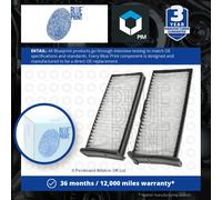 Pollen / Cabin Filter ADC42502 Blue Print MR227823 MR460201 MZ311917 MZ600136