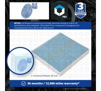 Pollen / Cabin Filter fits NISSAN PATHFINDER R50 3.3 97 to 04 VG33E Blue Print