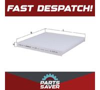 Pollen / Cabin Filter fits NISSAN NOTE E12 1.5D 13 to 16 Mahle 272771HD0B New