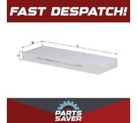 Pollen / Cabin Filter fits NISSAN PICKUP D22 D22 2.5D 2002 on YD25DDTi Mahle New