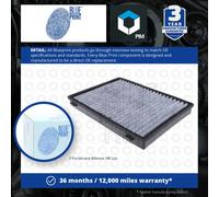 Carbon Cabin Pollen Filter Fits Vauxhall Antara 4x4 Blue Print ADG02579