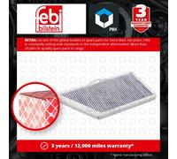 Pollen / Cabin Filter fits PEUGEOT 206 2.0D 99 to 09 E146086 E146242 6447PE Febi