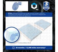 Blueprint ADP152508 Interior Air Filter Set Replacement Fits Citroën DS Peugeot