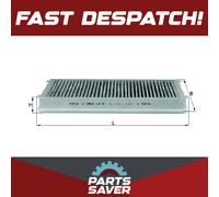 MAHLE LAK 32/1 Interior Cabin Air Filter - Carbon Activated Pollen Filter - with odor protection - Car