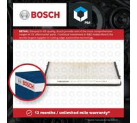 1987 432 200 Interior Air Cabin Pollen Filter Standard H30mm L316mm By Bosch