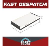1987 432 200 Interior Air Cabin Pollen Filter Standard H30mm L316mm By Bosch
