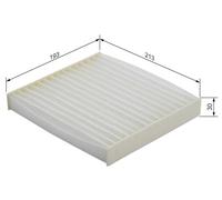 BOSCH Cabin Filter for Land Rover Range Rover P400 MHEV 3.0 May 2019 to Present