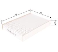 Bosch M5057 - Cabin Filter Standard