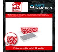 Pollen / Cabin Filter fits RENAULT MEGANE CC, Mk3 1.5D 2008 on 272773488R Febi